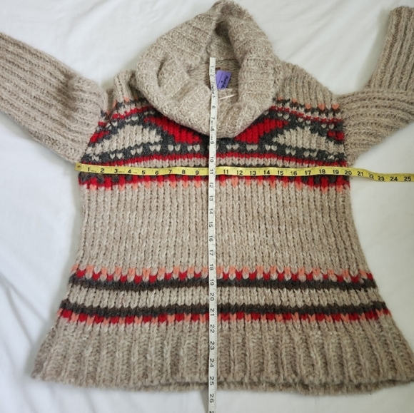 Free People Cozy Caravelli Sweater Alpaca Turtleneck — perfect for Fall! - Picture 8 of 10